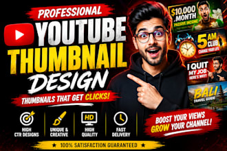 design viral youtube thumbnails that increase views