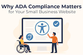 fix ada and wcag compliance issues on the website