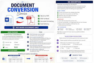 convert PDF to word or word to PDF accurately