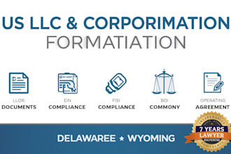 register your US llc or corporation with ein, boi filing, and full compliance