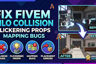 fix fivem mlo map collision flickering props and mapping bugs