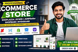 create shoplazza ecwid jumpseller shopbase mydukaan ecommerce website store