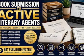 secure book submission to active literary agents book proposal writing