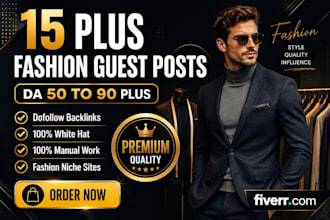 publish guest post on high authority fashion and lifestyle sites