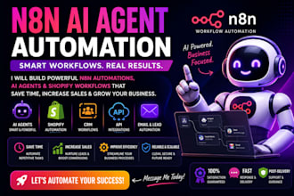 do n8n ai agent automation n8n workflow custom ai agent shopify automation