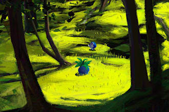 paint beautiful pokemon art