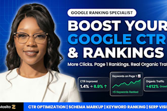 boost your google serp CTR and increase organic keyword rankings