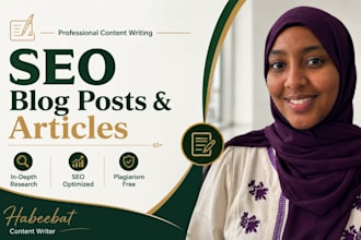 write SEO blog posts and articles for your small business
