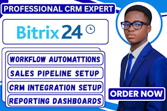 setup, integrate and automate bitrix24
