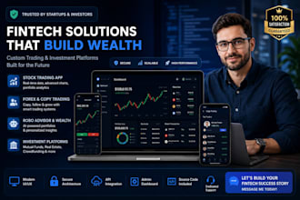 develop a stock trading app and investment platform
