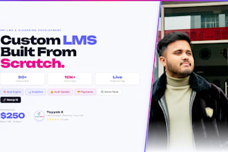 build a custom lms quiz platform or elearning app