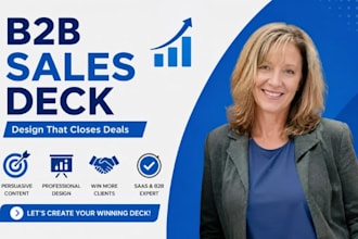 b2b sales deck, sales presentation design, saas powerpoint presentation promaxai