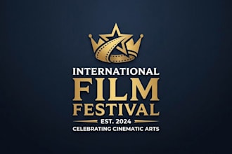 design a professional film festival logo for your event