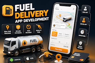 create an on demand fuel delivery app with live tracking