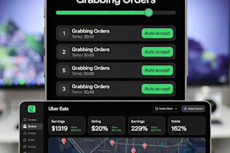create doordash bot instacart bot uber bot amazon bot grubhub bot auto grabber