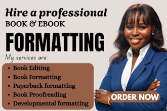 do book editing and formatting developmental book editor amazon kdp formatting