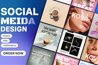 design custom social media posts