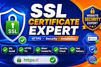 install SSL certificate and fix https issues on your website