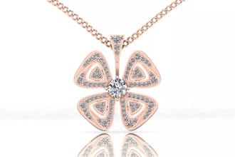 design 3d cad jewelry pendant rings earring pendant jewelry retouch for 3d print