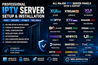 setup xui one, xui one installation, xtream ui server setup, server hosting