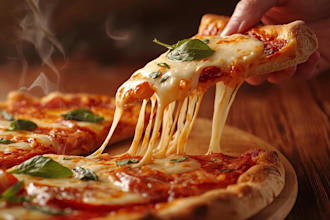 create professional realistic ai food photography for restaurant menus