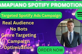 run targeted spotify ads for amapiano artists and producers