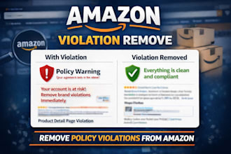fix amazon account suspension and policy violations