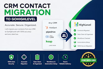 migrate contacts from any CRM to gohighlevel