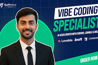 build, fix, and scale web applications as an expert vibe coder