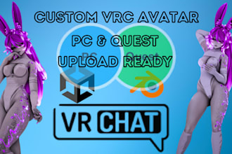 do custom vrchat avatar vrc avatar commission furry vrchat avatar anime vrc
