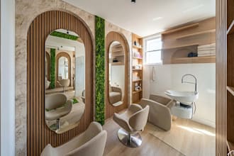 design a modern beauty salon interior