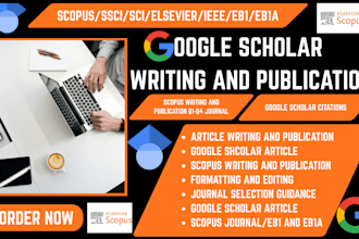 google scholar citations, write and publish research article in scopus journals