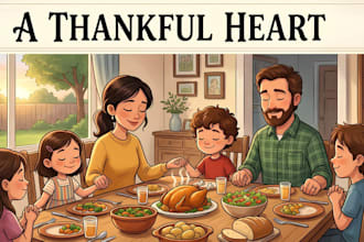 draw christian children story book illustration christian story illustration