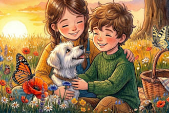 illustrate story book illustration story book illustration
