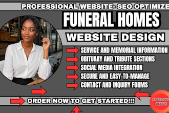funeral homes website funeral planning website cremation website tribute website