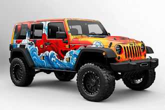 draw car wrap vehicle wrap truck wrap racing car wrap