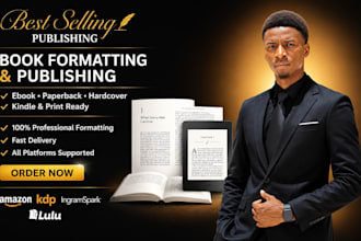 format your book for ingramspark paperback and hardcover publishing