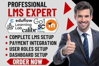 setup moodle lms learning lab eduflow coorpacademy lms calibr sc training lms