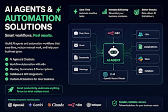 build ai agents and automations