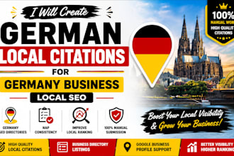 create top german local citations for business local SEO ranking