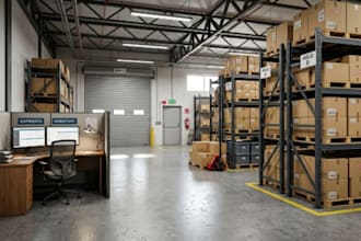 design warehouse floor plans and industrial building layouts