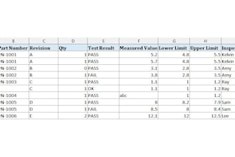 create a simple excel qc checker and report automation tool