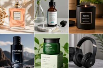 create realistic ai product photography, mockups and lifestyle images