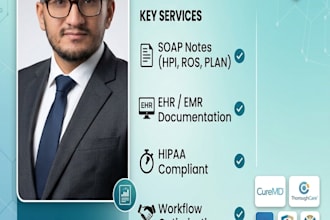 be your remote MD medical scribe and clinical assistant