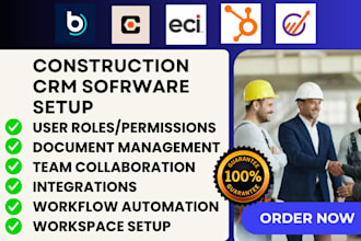 setup buildertrend procore trimble ineight smartsheet bluebeam construction crm