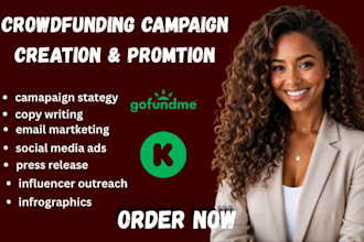 create and promote your crowdfunding campaign to real donors and backers