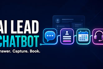 build an ai chatbot for lead capture and appointment booking
