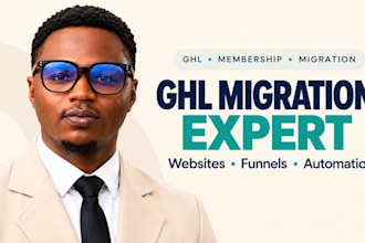 migrate your membership website, funnel, automation to gohighlevel wordpress
