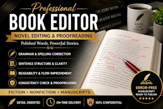 amazon kdp book editing for self help, proofread book, nonfiction book editor