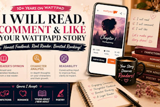 read and interact with your wattpad story
